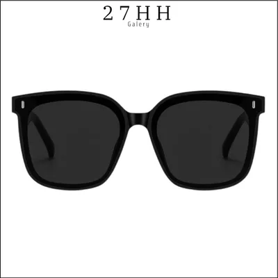 Kacamata Hitam Frame Bulat untuk Wanita